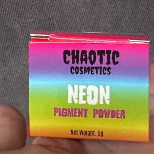 Neon purple Chaotic cosmetics pigment powder